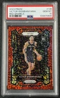 VICTOR WEMBANYAMA PSA 10 2023-24 PANINI PRIZM #136 ROOKIE RED SPARKLE RC SPURS