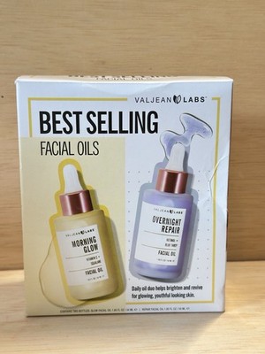VALJEAN LABS - Morning Glow & Overnight Repair Facial Oil - Vitamin C & Retinol