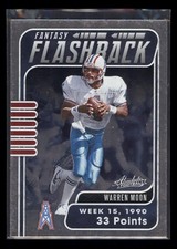 2020 Panini Absolute #FF-WM Warren Moon Fantasy Flashback