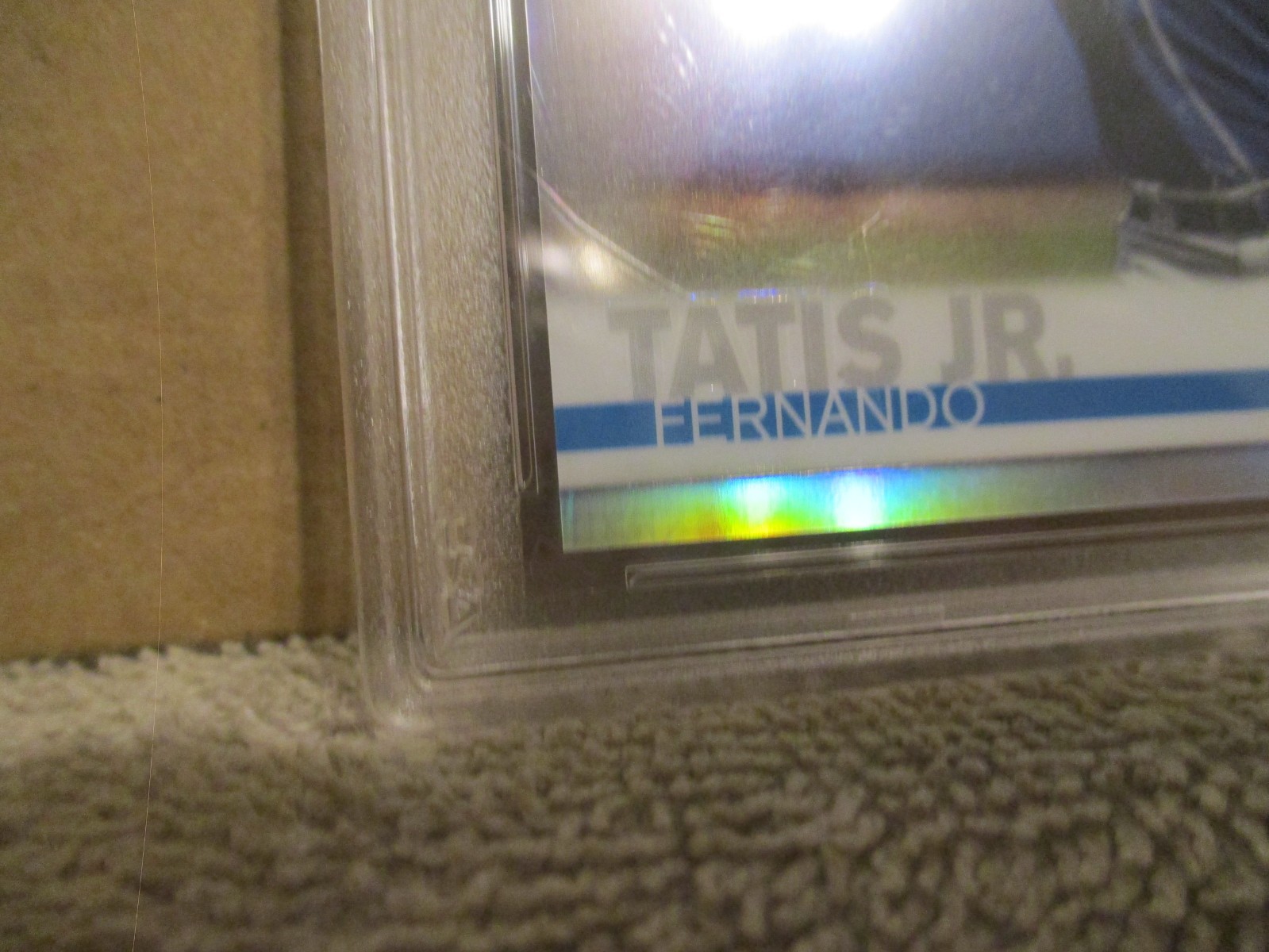 2019 TOPPS CHROME FERNANDO TATIS JR #203 RC ROOKIE REFRACTOR PSA 10 GEM MINT! view 8