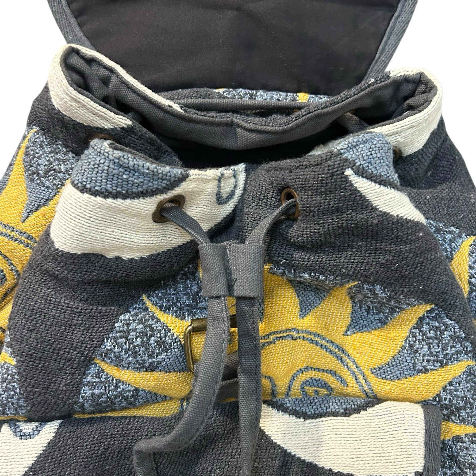 Celestial Sun Moon Blanket Backpack Fairycore Whi… - image 12