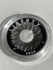 2025 P Proof American Liberty Sunflower Silver 1 oz. Medal Coin US Mint OGP/COA