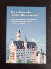 1 x Booklet Briefmarke Schloss Neuschwanstein Blau 2024 MH 130 c