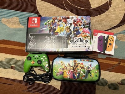 Nintendo Switch Super Smash Bros. Ultimate Edition Console With Joy Cons READ