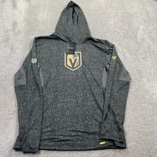 Fanatics Vegas Golden Knights Hoodie Mens Large Grey Camo Authentic Pro NHL