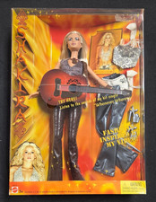 2003 Mattel SHAKIRA Whenever Wherever Musical Guitar 11in Figure/Doll MIB