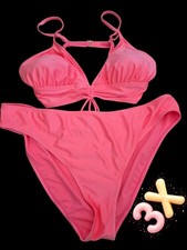 New BluC 2pc Bikini swimsuit set women plus 3X