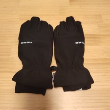 HEAD Men  s Breatheable Sensatec Hybrid Gloves -BLK- Medium