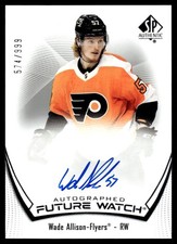 2021-22 SP Authentic Future Watch Auto Wade Allison RC Auto 574/999 #113