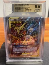 Pokemon Hidden Fates Promo Moltres&Zapdos&Articuno GX #SM210 BGS 9.5 GEM MINT
