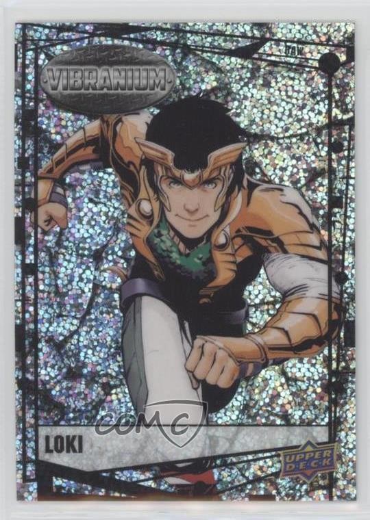2015 Upper Deck Marvel Vibranium Raw Vibranium Loki #68 0kg8