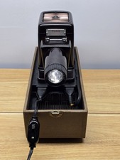 1950's Kodak Model A Kodaslide Highlux 3 Slide Projector W/Blower Case Tested