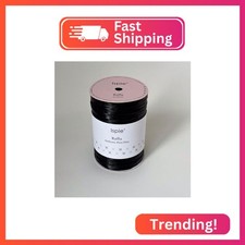 ISPIE Raffia Yarn for Crochet, NOT Paper Genuine Rayon Raffia 1/4'' Black Pearl