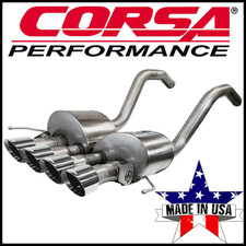 Corsa Valved 2.75" Axle-Back Exhaust Kit 14-19 Corvette Z06/Grand Sport/ZR1 NPP