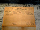 Fresno Herald newspaper Charlie Chaplin comic strip Feb  1, 1916 RARE! — photo 1