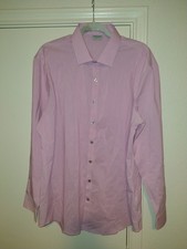 Kenneth Cole Reaction Slim Fit Long Sleeve Button Up Shirt Men's sz 17-32/33