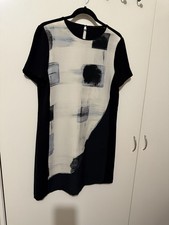 Zara Basic Womens Medium Abstract Print Shift Dress