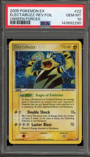 Electabuzz — EX Unseen Forces