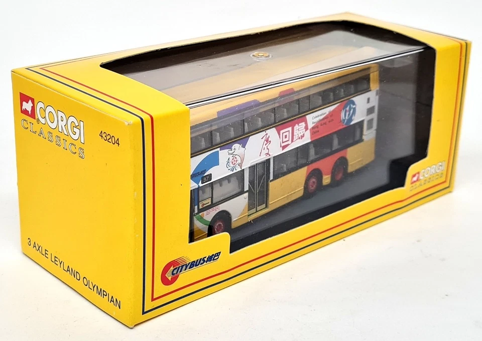 Corgi OOC 1/76 Leyland Olympian 3 Axle Citybus 43204 Diecast Model Bus - Image 2 of 4