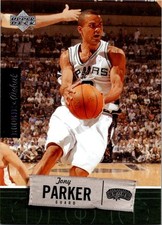 2005-06 Upper Deck Rookie Debut #86 Tony Parker Rookie Card (RC) Dallas Spurs. rookie card picture