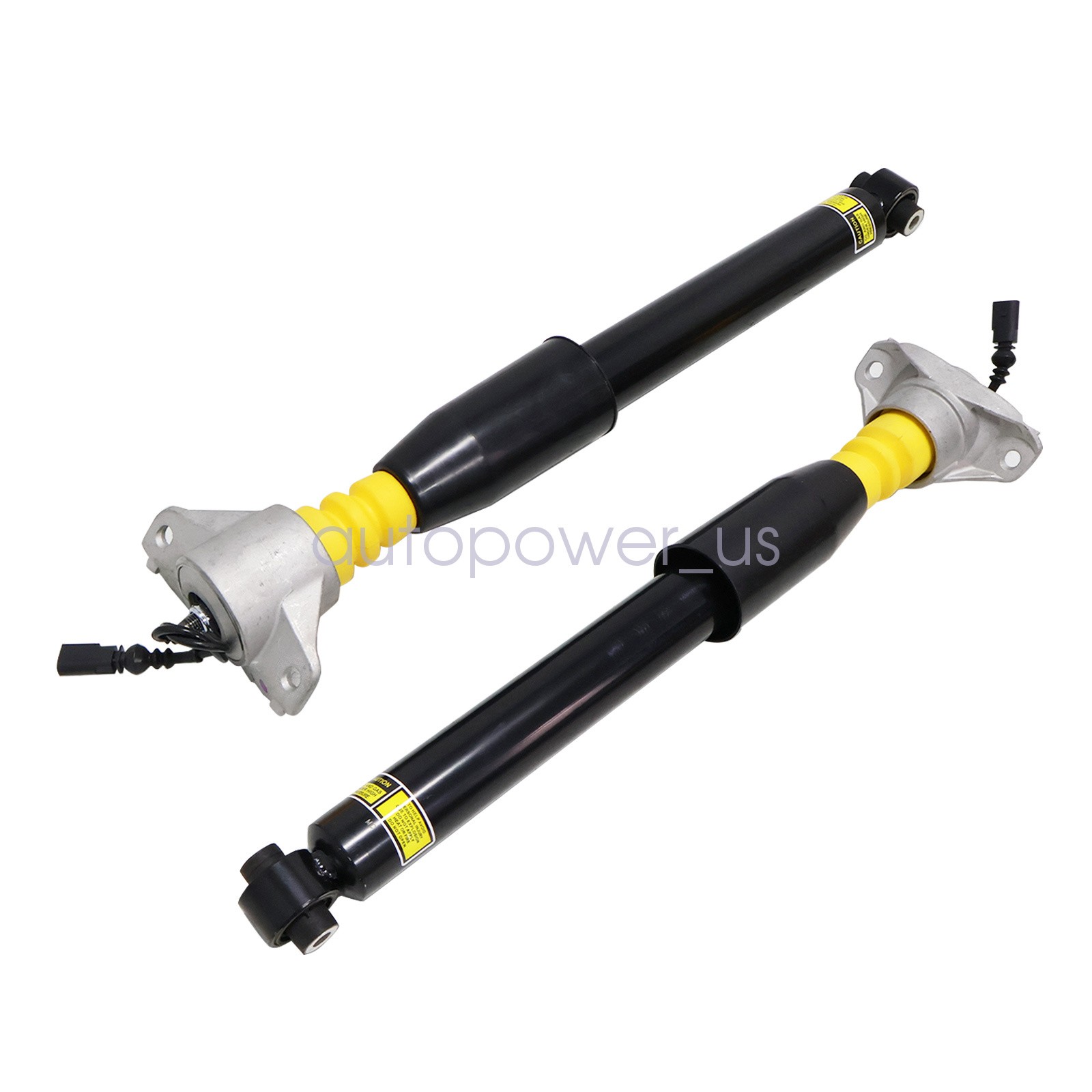 Pair For 2017-2022 Bentley Bentayga Rear Air Suspension Shock Struts 4M0513021AC