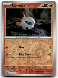 Larvesta 040/197 Obsidian Flames