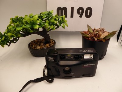 Olympus Trip AF S-2 analoge Kompaktkamera 35 mm schwarz - getestet