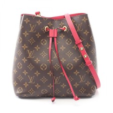 Borsa a tracolla Louis Vuitton Neonoe M43570 Monogram tela pelle rosa usata d...