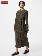 UNIQLO Japan COMPTOIR DES COTTONIER RAYLON LONG SLEEVE DRESS NEW
