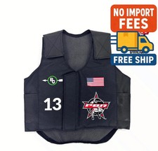 Big Country Toys PBR Rider Vest Adjustable Kids Bull Riding Dress Up - Small