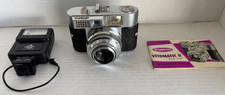 Voigtlander Vitomatic II Camera Color Skopar 1:2.8 50  Equipment For Parts-Rack