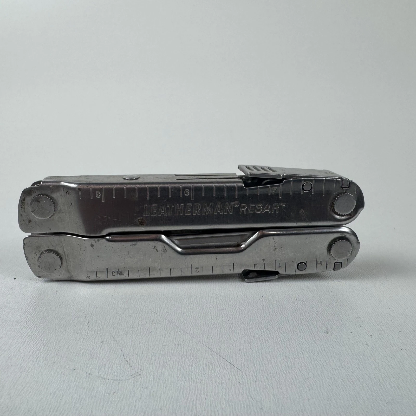 Leatherman Rebar Multi Tool Stainless Steel Pliers Knife Saw File USA Made EDC