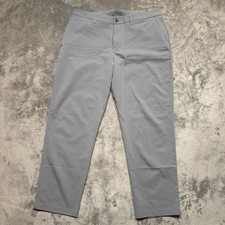 Lululemon Pants Men 36x28 Gray ABC Slim Fit Trouser WovenAir Stretch Performance