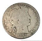 1898 O New Orleans Barber Half Dollar 50C Silver Half Dol US Coin