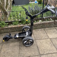 POWAKADDY CT6 EBS 30v ELECTRIC GOLF TROLLEY, NO BATTERY, Travel Cover, Excellent