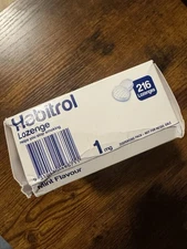 Habitrol Nicotine Lozenge 1mg MINT Flavor Lozenges 2 Boxes Exp 2027 Box damaged