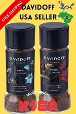 Davidoff - ORIGINS - BRAZIL + ASIA - Instant Coffee - 100g PACK of 2 Imported