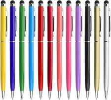 12x Universal Stylus Pens for Touch Screen Devices (iPad/iPhone/Tablets/Android)