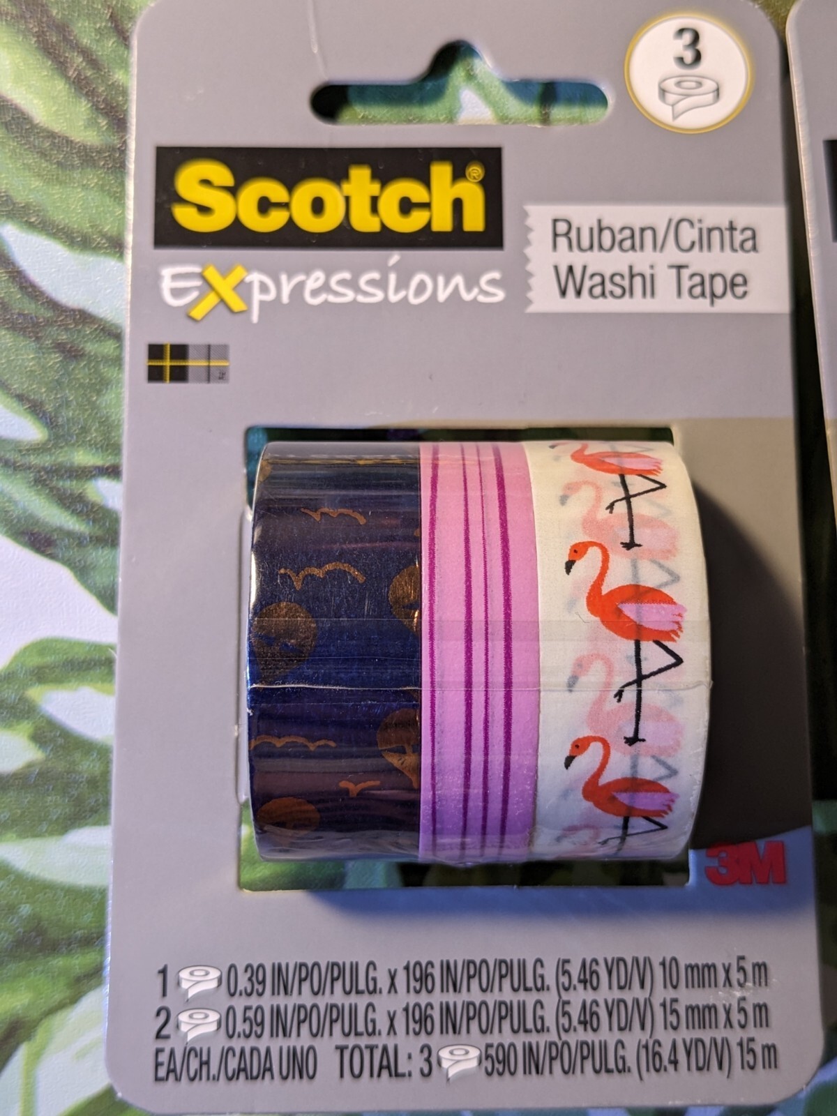 HOT! LOT Of 4 NEW! Scotch Washi Tape Scotch Expressions Washi Tape