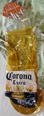 Corona Extra Beer Inflatable Blow Up Bottle 31  Man Cave Bar Breweriana -New VTG