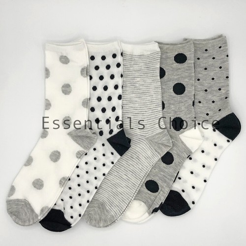 PRIMARK NIÑAS MUJER CALCETINES CREW 5 PARES POR PAQUETE REINO UNIDO TALLA 4 - 8 - Imagen 23 de 30