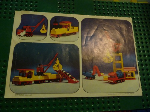 1974 Vintage Lego 580 Brick Yard - Complete minus 3 pieces w/manual. Good color - Picture 7 of 10