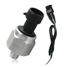 Pressure Sensor Transducer Transmitter 1/8"NPT DC 5V for Water Oil Fuel Gas Air
