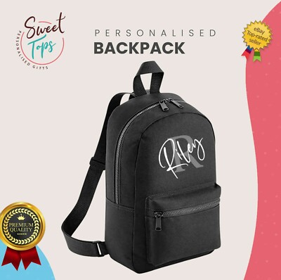 PERSONALISIERTER MINI KLEINKIND KINDER RUCKSACK MÄDCHEN & JUNGEN SCHULRANZEN