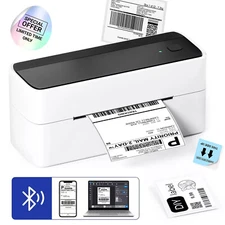 Phomemo Bluetooth Thermal Shipping Label Printer Wireless for Packages Mail Lot