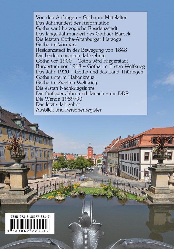 Thumbnail - Kleine Geschichte Der Residenzstadt Gotha | Helmut Roob | Deutsch