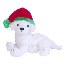 TY Beanie Baby - TINSEL the Dog (BBOM December 2003) (6.5 inch) - MWMTs