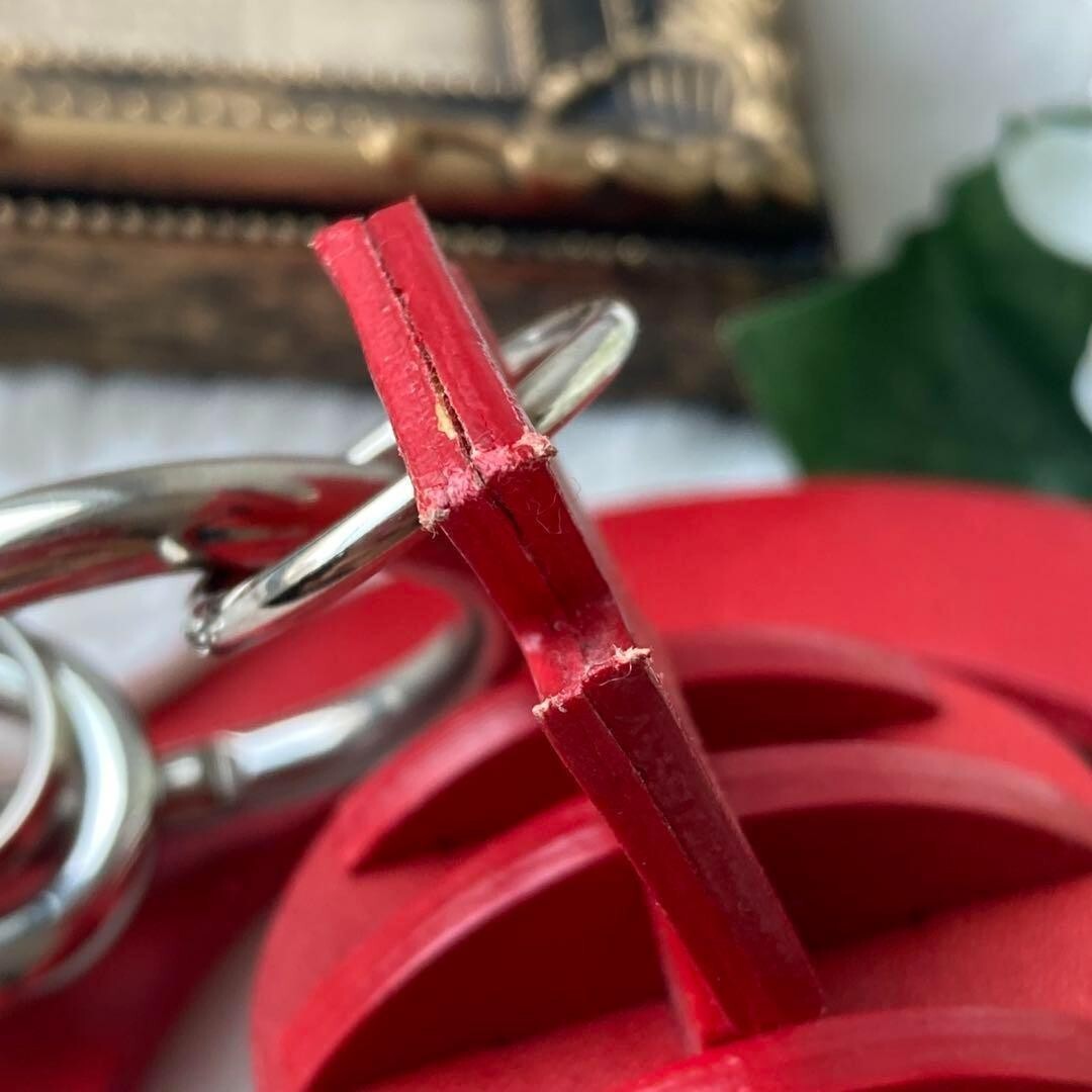 ★Vivienne Westwood★ 25SS 3D ORB Keyring Red 8203011KU OM00 Vivienne Westwood 3D Orb Keyring | Gold | FARFETCH