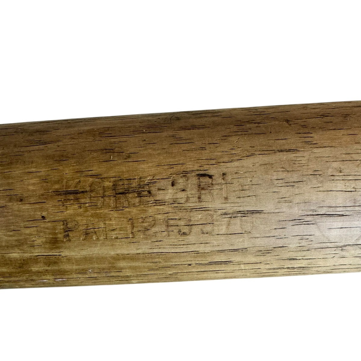 Batte De Softball Vintage En Bois Worth - 34 Pouces - Milieu Du Siècle - Collection