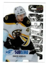 2016-17 Upper Deck Ice Sub Zero #SZ41 David Krejci